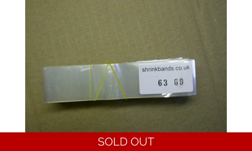 Heat Shrink Bands for 63mm Jam Jar Lids